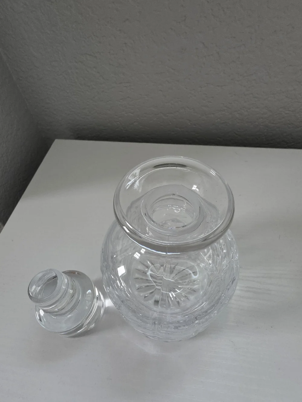 Marquis By Waterford Markham Stackable Crystal Decanter with Stopper 8 In